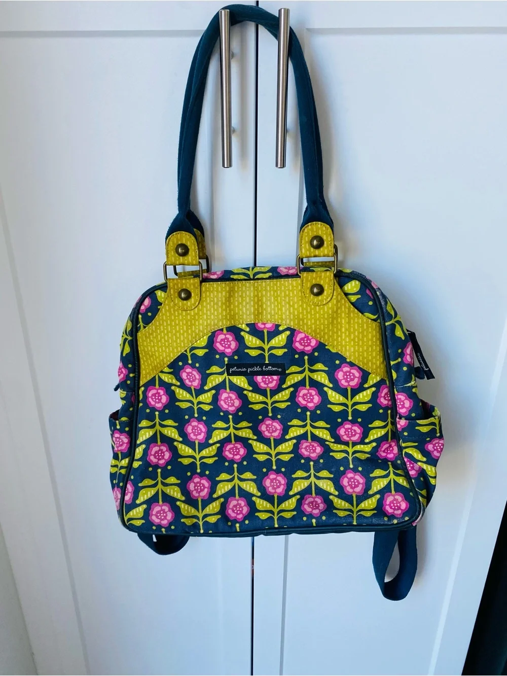Petunia pickle bottom backpack diaper bag  floral